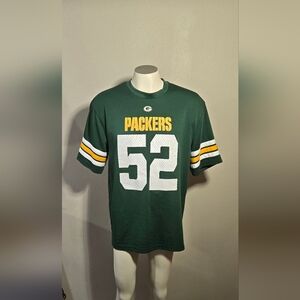 NFL Team Apparel Green Bay Packers Clay Matthews Top Men's Size Large